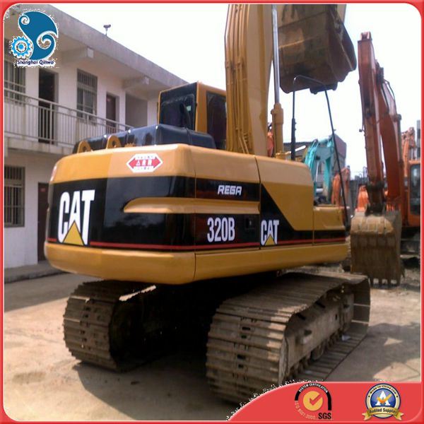 Used Caterpillar Hydraulic Excavator (320B, 20TON) with Crawler Moving