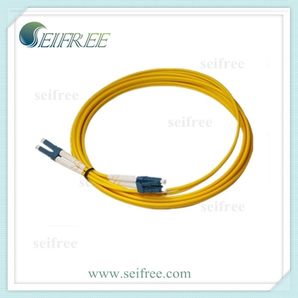 LC-LC Duplex Fiber Optical Patch Cord Cable for FTTH CATV