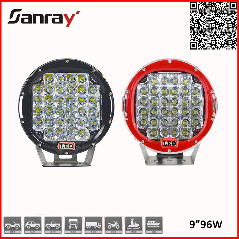 IP68 10-30V 96W 32*3W LED Work Light