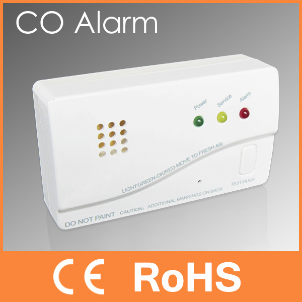 Battery Powered UL2034 Carbon Monoxide Sensor CE RoHS Comply En50291 (PW-916)