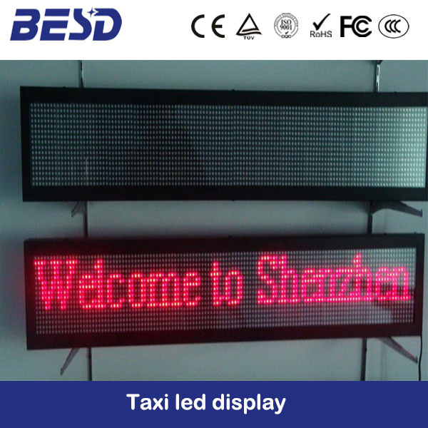 Single Color LED Moving Message Display