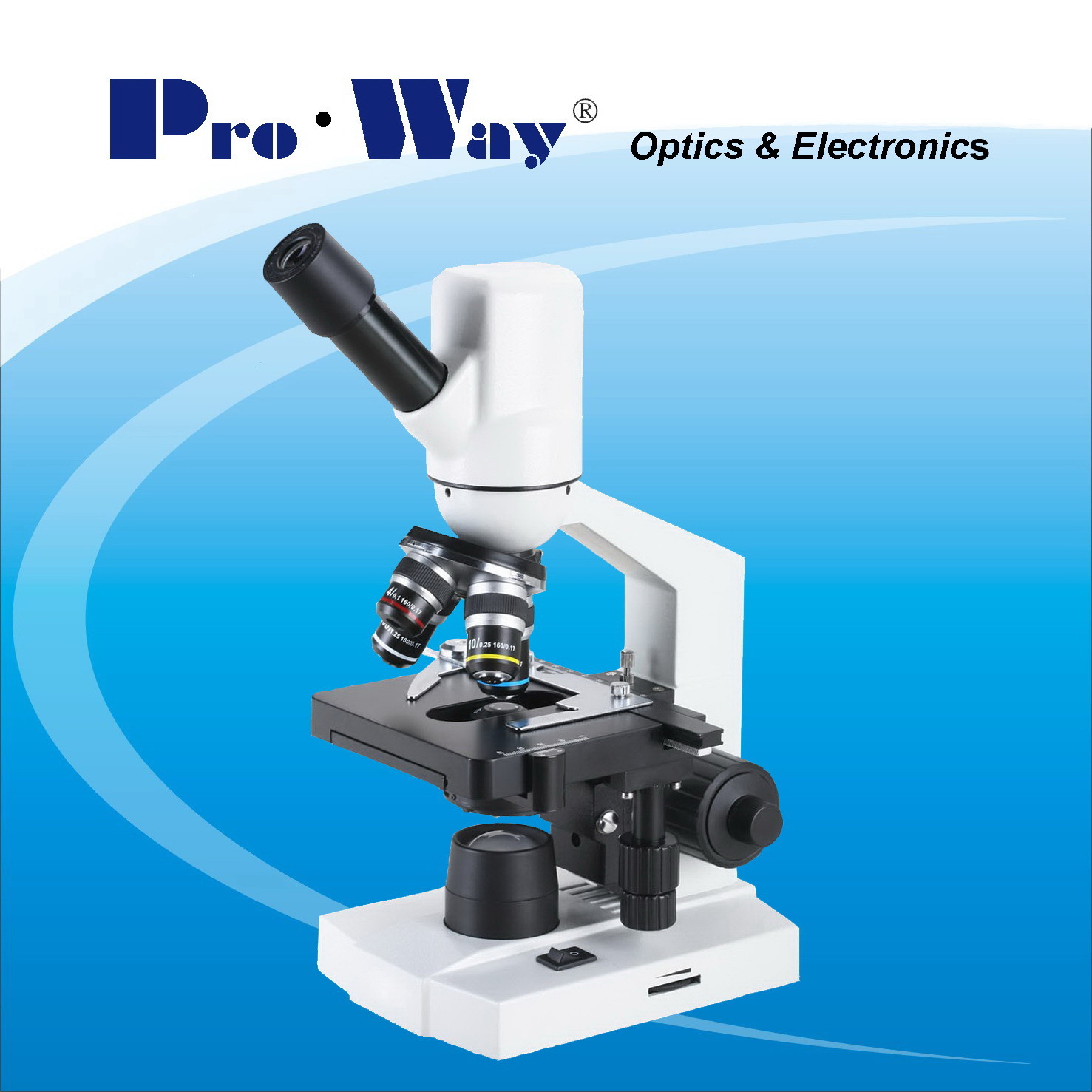 Professional Video Digital Biological Microscope (DN-PW116M)