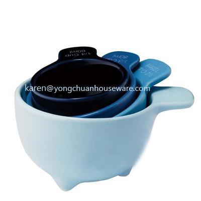 Set of Four Measuring Cups-Ceramic