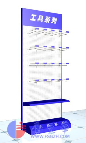 Match with Various Hooks Display Rack (GZH-002)