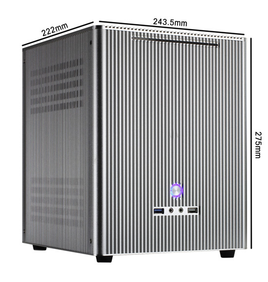 Mini ITX Case/Computer Case/PC Case/HPTC Case/Thin Clients (E-M5)