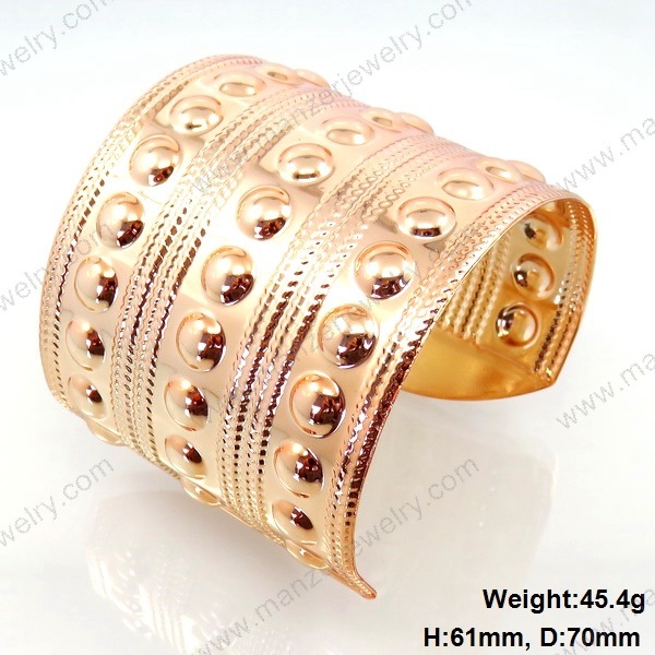Wholesale Fashion Jewelry Rose Gold Plated Bracelet in South America