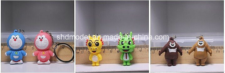 Plastic Toy Gift Keychain for Decoration (3-4cm)