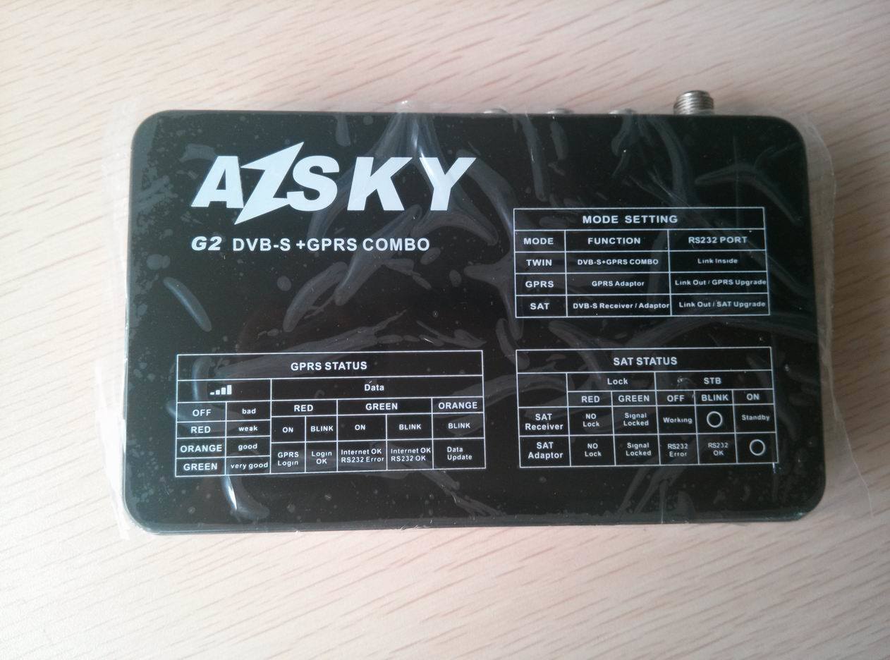 Azsky G2 DVB-S + GPRS Combo (Azsky G2 DVB-S + GPRS COMBO)