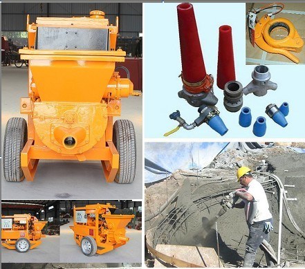 2014 Hot Sale Coal Mine Small Shotcrete Machine for Sale Made-in China