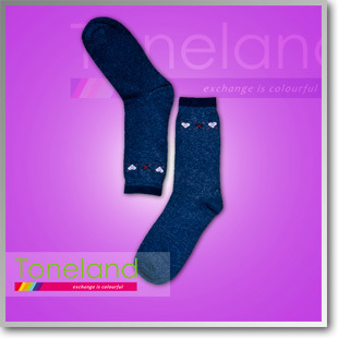 Women Fashion Jacquard Normal Socks (WNE0022)
