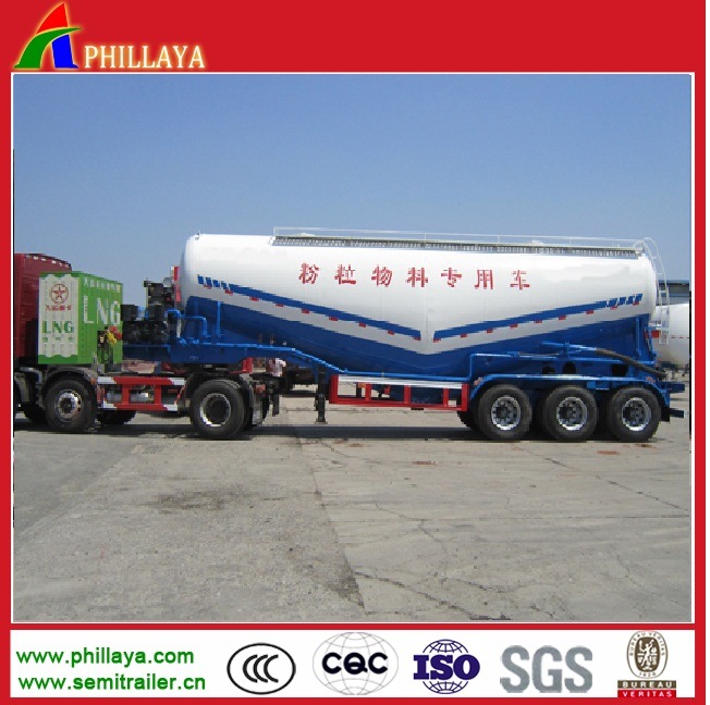 Cement Trailer for Cement Powder Tanker Transport