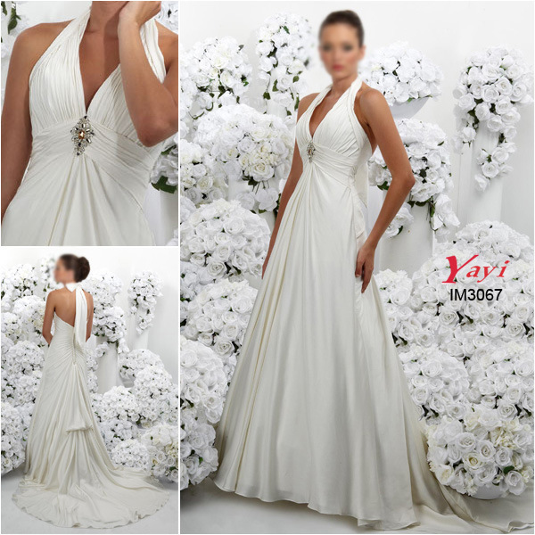Bridal Wedding Gown, Evening Dress (IM3067)