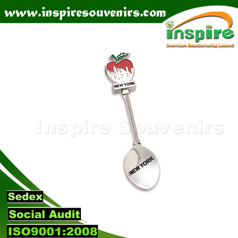 New York Customized Metal Spoon for Souvenir