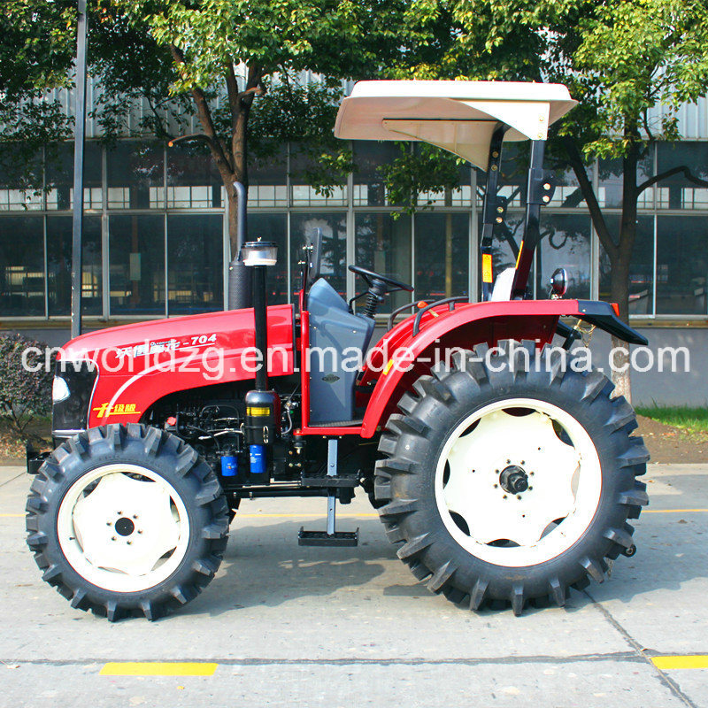 4X4 Tractor 70HP with Canopy and Rear Hitch