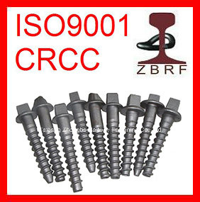 Customized Design Railway Screw Spike for Railroad