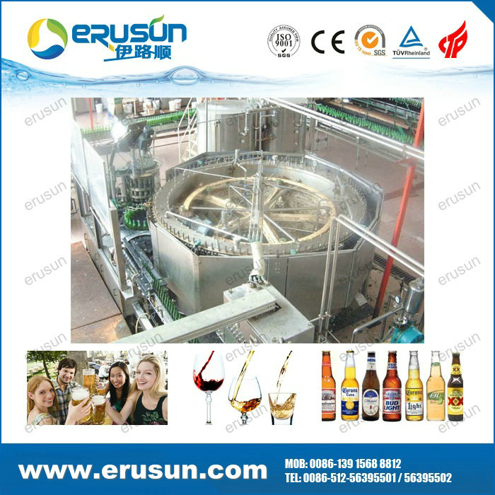 Fully Automatic Beer Filling Capping Machine