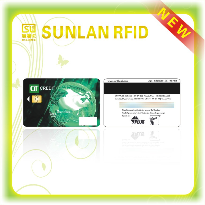 Offset Printing PVC Smart Card with Magnetic Strip for Promotion