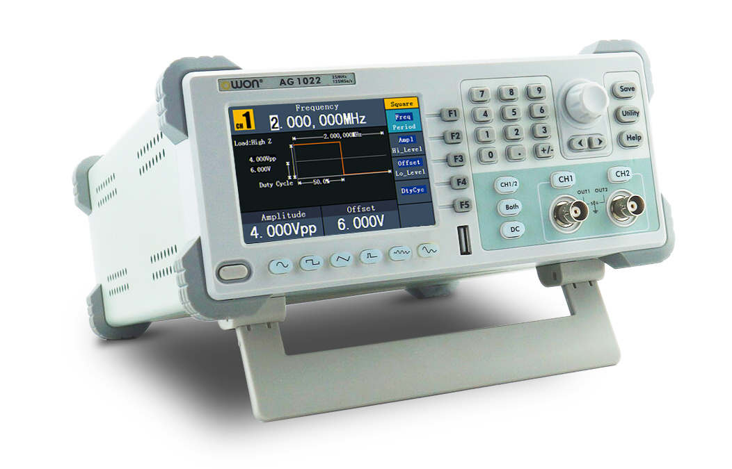 OWON 10MHz Dual-Channel Arbitrary Waveform Generator (AG1012)