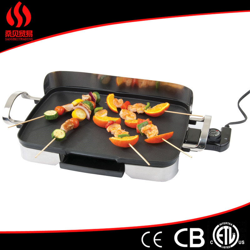 Non-Stick Ceramic Coating Plate ETL Approval Electrical Griddle