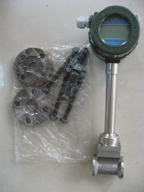 Vortex Flow Meter for Gas or Liquid