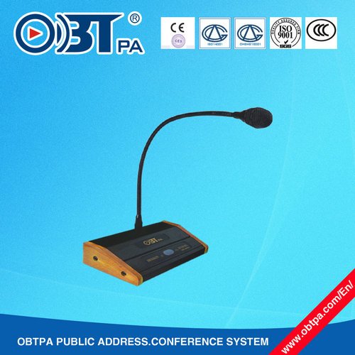 Desktop Paging Microphone, Condenser Gooseneck Mic