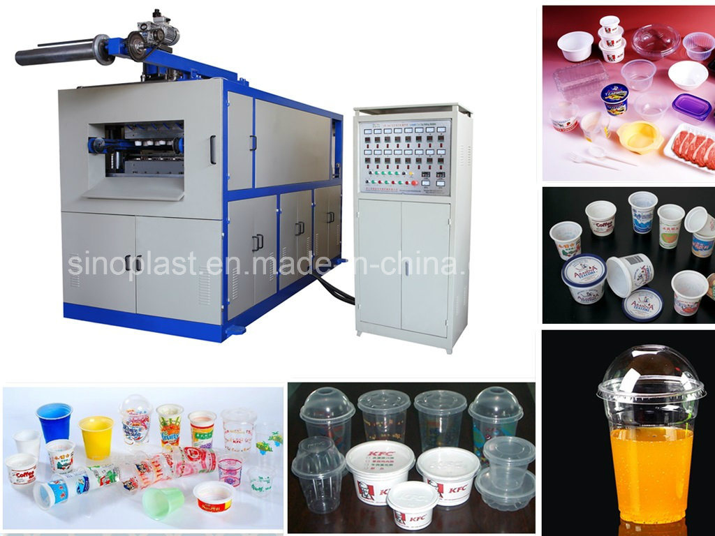 New Automatic Plastic Cup Thermoforming Machine