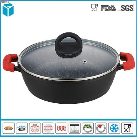 Aluminum Non Stick Sauce Pan/Kitchenware/Cookwares/Casserole