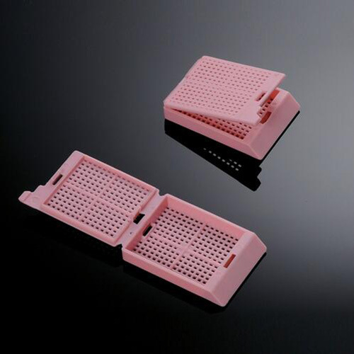 Pink Histology Cassettes for Lab Use