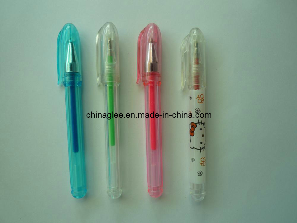 Plastic Gel Ink Pen (GDL2002-8W)