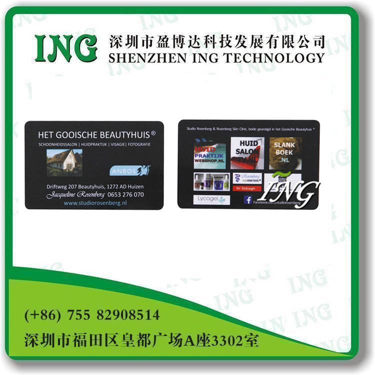 Staff Attendance Card Smart Card with Printed Card