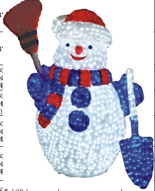 Acrylic Snowman Christmas Light with LED