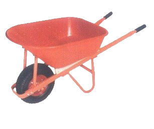 Square Handle with Big Tyre Wheel for Wheel Barrow (WB7802)