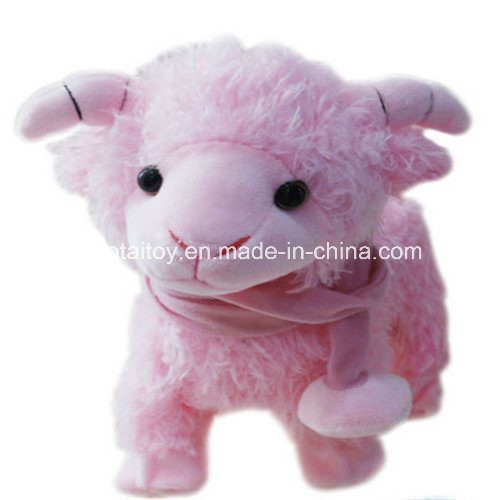 Electronic Plus Sheep Toy Singing Walking Gift for Children (GT-006989)