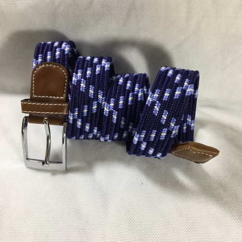 2015 Elastic Braided Belt, Leather Belt