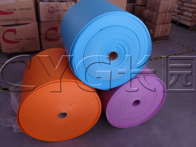 High Quality Waterproof Physical Cross-Linked Polyethylene Foam/IXPE Foam Insulation