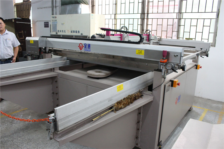 Fully Automatic Four Post Silk Screen Glass Printer