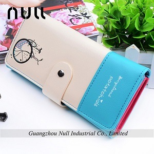 Factory Supplier PU Leather Lady Wallet