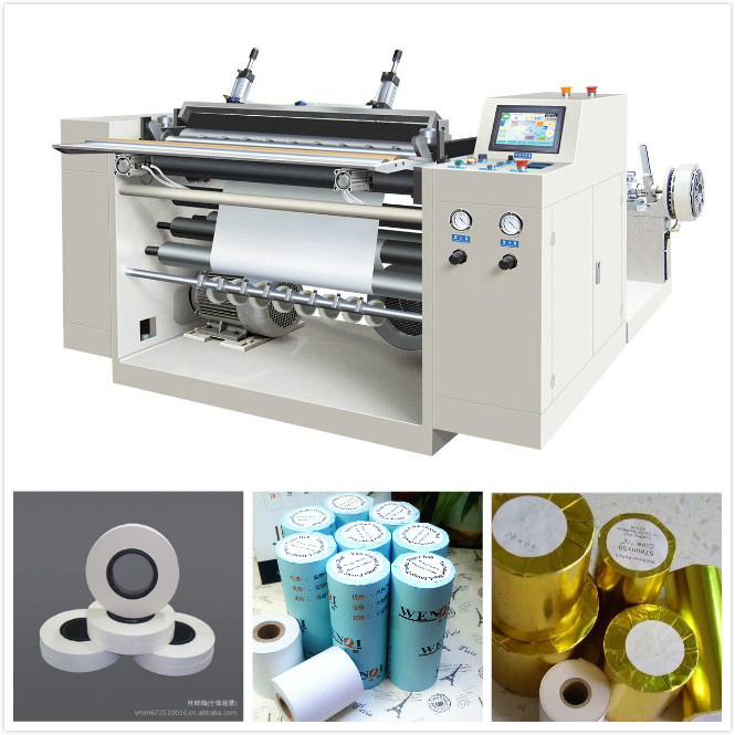 Cash Paper/ATM Paper/Fax Paper/POS Roll Sliting Machine