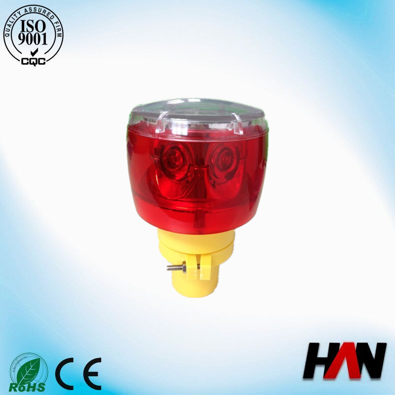 High Brightness Rechargeable Battery Solar LED Traffic Warning Light