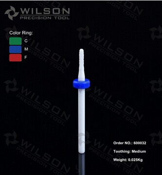 Round Bit White Ceramic
