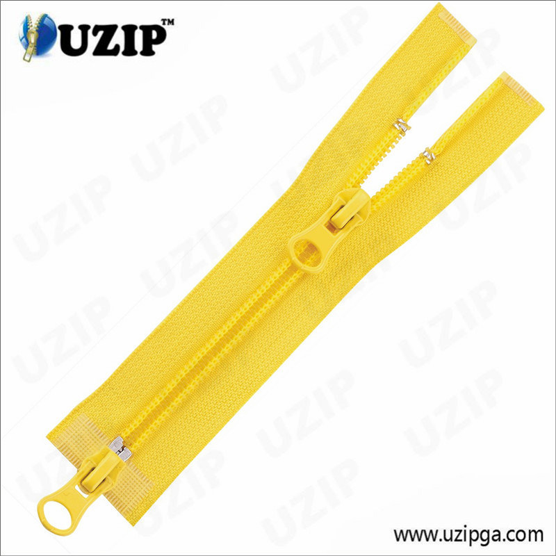 High Quality Two Ways Nylon Zipper of Apparel Home Textile
