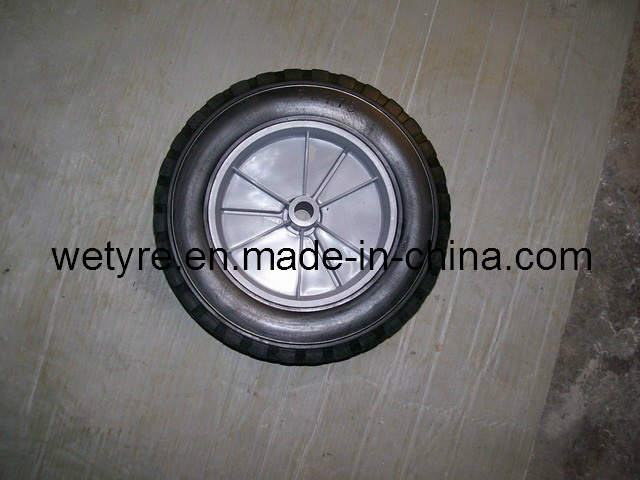 Plastic Rim Solid Rubber Wheels (8X1.75)