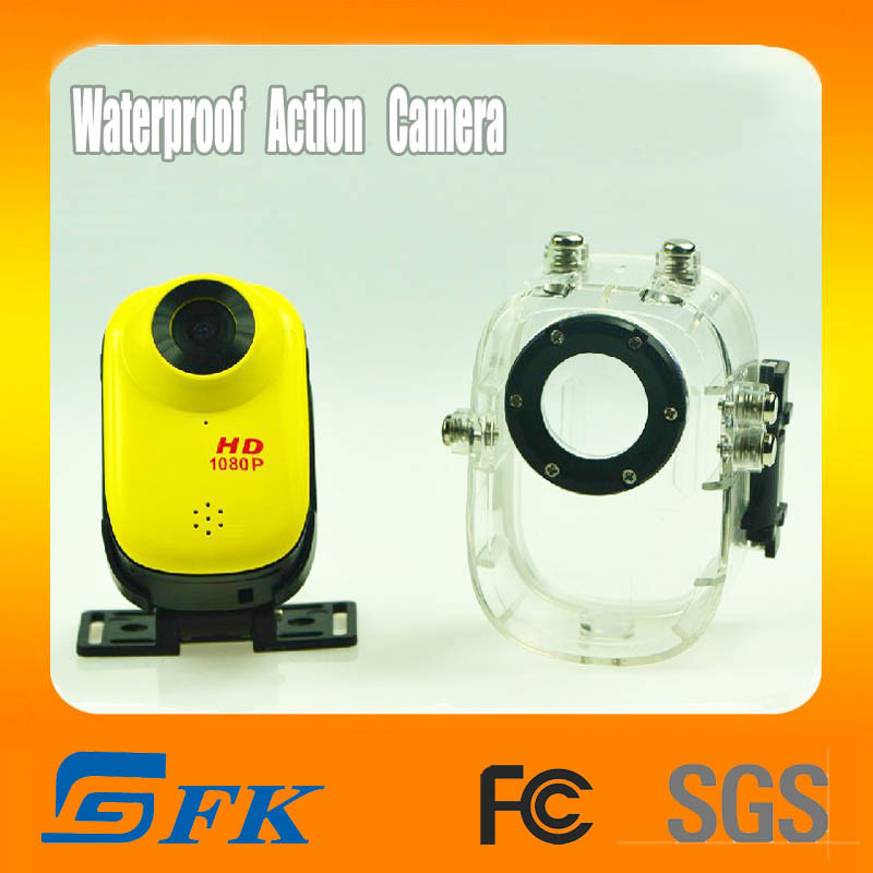 Full HD 1080P Sports DVR Car Action Diving Waterproof Camera (SJ1000)