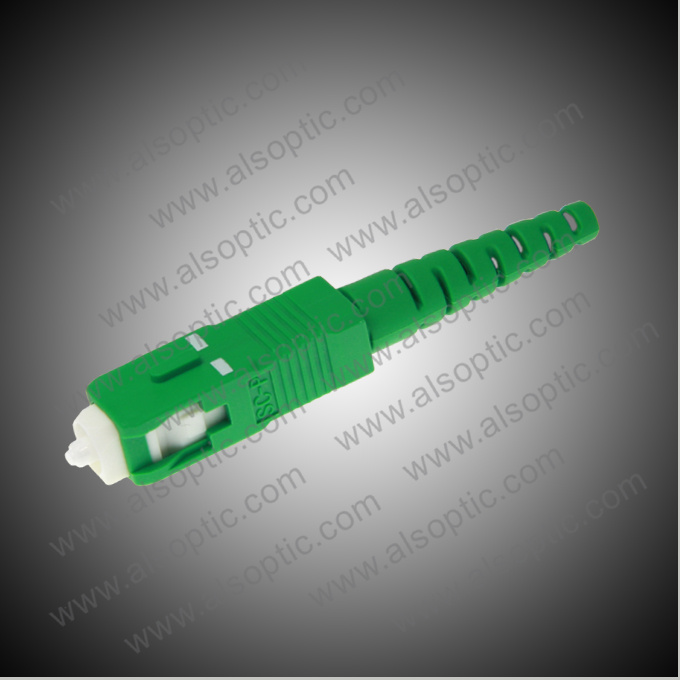 Fiber Optic Connector - SC/APC - Simplex