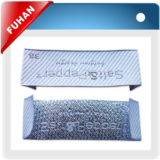 Customized Dress Labels No Minimum Quantity