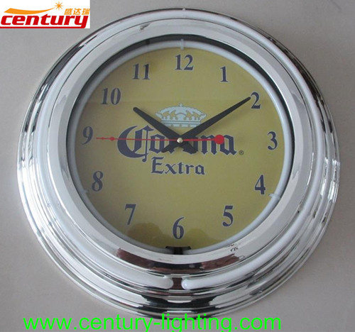 Neon Light Clock