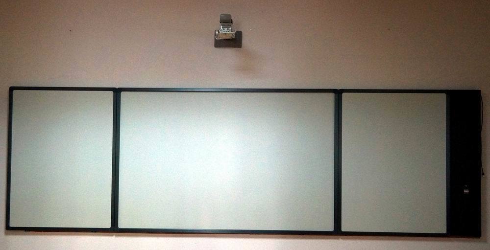 DLP Optical 85 Inch Interactive Board with All-in-One Slim Computer and Joint Writing Board Supporting Dry Erasing for School