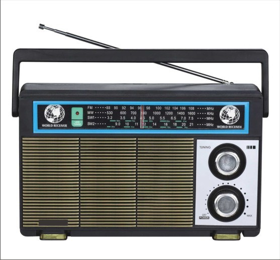 FM/AM/SW1-2 4 Band Radio Receiver