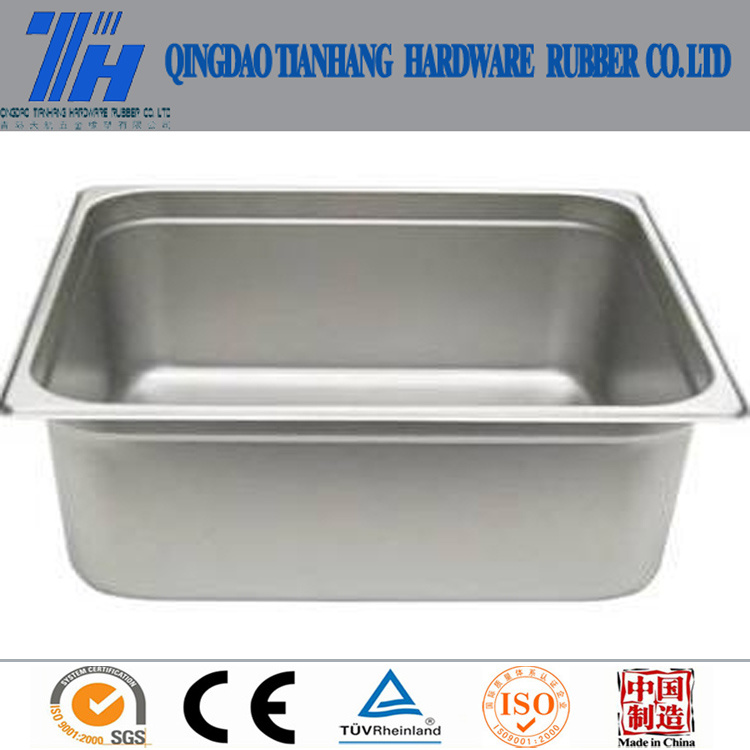 Double Reinforced Corners Stainless Steel Steam Table Pans