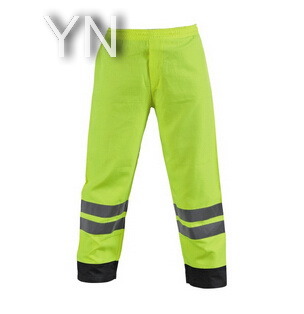 Green High Visibility Safety Pant